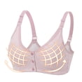 thumbnail image 1 of LSLJS Ladies Traceless Comfortable No Steel Ring Breathable Gathering Bra Woman Underwear, 1 of 5