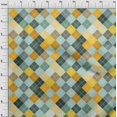 thumbnail image 4 of oneOone Cotton Poplin Light Blue Fabric Check Dress Material Fabric Print Fabric By The Yard 42 Inch Wide, 4 of 4