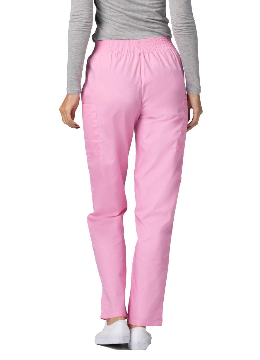 Adar Universal Women's Scrub Set - Warm-Up Scrub Jacket and Elastic Pull-On Pants