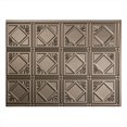 thumbnail image 3 of Fasade Traditional Style 4 Decorative Vinyl Backsplash Kit Argent Bronze 15 sq ft, 3 of 6