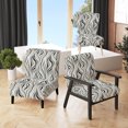 thumbnail image 1 of Designart "Zebra Elegance In Monochrome" White Zebra Upholstered Accent Chair - Modern Arm Chair For Bedroom, 1 of 7