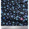 thumbnail image 3 of Soimoi Cotton Duck Fabric Butterfly & Flower Decor Fabric Printed Yard 42 Inch Wide, 3 of 3