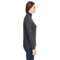 thumbnail image 3 of Core 365 Ladies' Fusion ChromaSoftâ„¢ Pique Quarter-Zip CE405W, 3 of 3