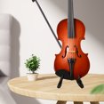 thumbnail image 4 of 1 Ensemble Tête de Violon avec Fingerboard Accessoire de Violon en Bois 4/4 Remplacement, 4 of 9