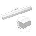 thumbnail image 2 of Unique Bargains Square Aluminum Flat Bar, 1 Pack 1' Thickness 1' Width 12' Length, 2 of 5