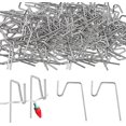 thumbnail image 1 of ORUYROP 60 Metal Gutter Hooks for Outdoor Christmas Lights, Weatherproof Christmas Light Clips Gutter Clips Holiday Light Clips Gutter Guard Light Clips for Christmas Decoration Outside Strin, 1 of 7