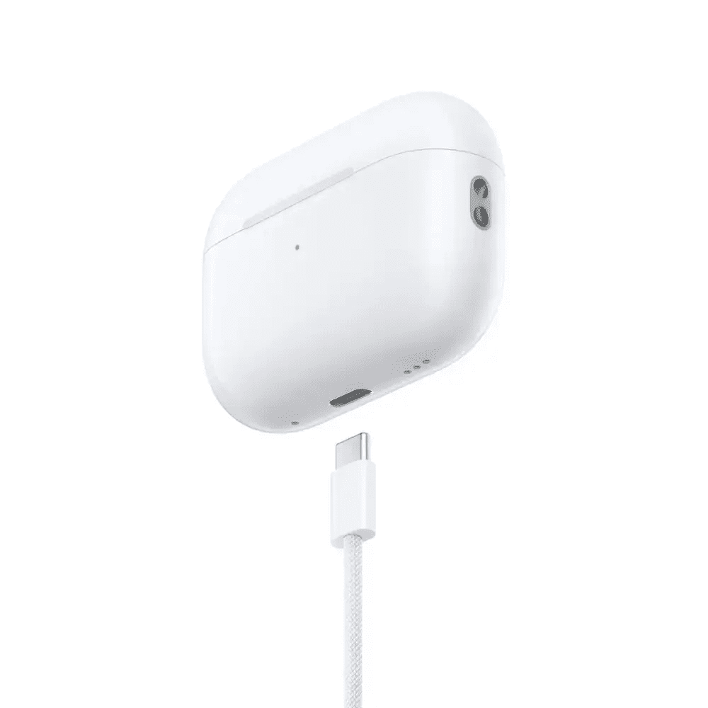 Refurbished Apple AirPods Pro 2 White With USB-C Charging Case In