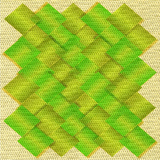 Ahgly Tapis d'Intérieur Lavable en Machine Carré Vert Pistache, 6 Pieds Carré