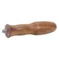 thumbnail image 1 of Solid Wooden Handle Replacement Tools Reusable Crafts Professional Filter Holder Handle File Handle for barista and coffee Machine Brown, 1 of 7