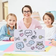 TaTaai Gift Magnetic Dry Erase Whiteboard, Double Sided White Board for Wall with Marker Tray | Presentation Board for Home Office