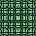 thumbnail image 1 of Ahgly Tapis d'Intérieur Lavable en Machine Carré Transitionnel Vert Sarcelle Profond, 5 Pieds Carré, 1 of 7