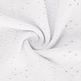 thumbnail image 5 of Timegard Hauts pour Femmes Grande Taille à Oeillets Col Rond Manches Courtes Chemises Boutonnées Habillées Décontractées Amples, 5 of 5