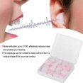 thumbnail image 2 of Ccdes Bouchons d'Oreilles en Coton Ciré Réduction de Bruit Étanche Protection Auditive pour Enfants, Bouchons d'Oreilles en Silicone, 2 of 8