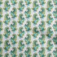 thumbnail image 1 of oneOone Rayon Dark Green Fabric Paisleys Sewing Craft Projects Fabric Prints By Yard 56 Inch Wide, 1 of 5