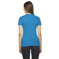 thumbnail image 2 of Women’s Fine Jersey Tee, 2XL, Teal, 2 of 3