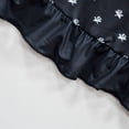 thumbnail image 4 of HAWEE Robe de Costume de Wednesday Addams avec Sac pour Enfants, Robe d'Uniforme Noire d'Halloween pour Filles Robe de Costume Addams pour Fête Cosplay, 4 of 5