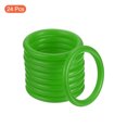 thumbnail image 3 of Unique Bargains 4cm Plastic Carnival Ringtoss Rings Hoop Party Favor Game, Green 24 Pack, 3 of 5