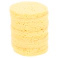 thumbnail image 4 of Miangastore Face Cleansing Sponges Yellow 10Pcs 3.14X3.14X0.39In, 4 of 8
