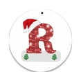 thumbnail image 1 of Christmas Alphabet Decorations Personalized for Gift Christmas Tree Hanging Ornament DIY Decorations, 1 of 1