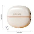 thumbnail image 2 of Portable Rechargeable Hand Warmer Fast Heating Technology Personal Comfort Heating Pad For Indoor And Outdoor Use, 2 of 6