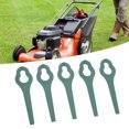 thumbnail image 4 of Lawn Mower Plastic Blade, Strong Toughness Grass Cutter Tool Blades  For Home Use For Replacement Red,Green,Orange, 4 of 8
