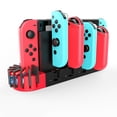 thumbnail image 1 of IPEGA Charging Dock for Nintendo Switch Joy-Cons - 2-in-1 Controller Charger & Game Card Storage Base, Fast-Charging Station for NS Left/Right Mini Controllers, 1 of 4