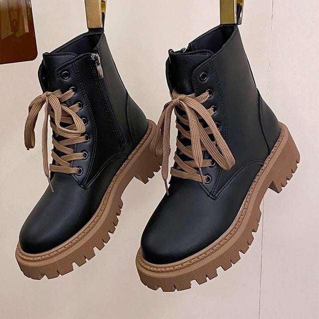 Styesk Boot Bottes pour Femmes Bottes à Talons Hauts pour Femmes Ankle Boot Chaussures Décontractées Confortables Bottes de Travail pour Femmes