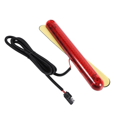 Rdeghly Universal Red 24 LED Car High Mount Third 3RD Brake Stop Tail Light Lamp 12V, 24 LED Brake Light, Brake Light Bulb