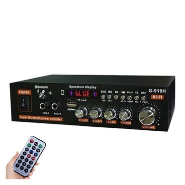 G-919H 1000W Home Power Amplifiers Bluetooth Amplificador Subwoofer Speakers Theater Sound System