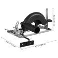thumbnail image 4 of Angle Grinder Stand Heavy Duty Angle Grinder Holder Desktop Cutting Machine Holder Universal Adjustable Angle Grinder Bracket, 4 of 9