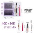 thumbnail image 1 of DIY Lash Extension Kit: Mixed Style Lash Clusters with Bond & Seal..., 1 of 26