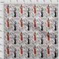 thumbnail image 4 of oneOone Rayon White Fabric African Sewing Material Print Fabric by The Yard 56 Inch Wide, 4 of 4
