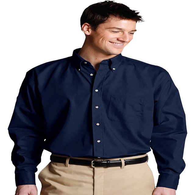 Edwards Chemise Popeline à Manches Longues à Boutons pour Homme, Style 1280