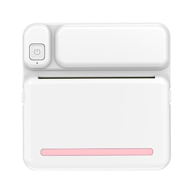 LOVEVER Portable Pocket-size Thermal Printer Wireless BT Printer Simple Operation Support Photo Notes Errors Text Memo Printing Green