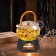 thumbnail image 3 of 1Pc Ceramic Teapot Warmer Home Simple Teapot Heater Practical Candle Holder, 3 of 7