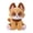 Brun, variante sur NAOJIE Cartoon Fox Stuffed Animal, Cadeaux d'Anniversaire et de Noël - Aisance Ludique - Compagnons Intemporels - Jouet en Peluche Fox 14 Pouces (Bleu)