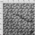 thumbnail image 3 of oneOone Tissu Popeline de Coton Sergé Gris Floral Rétro Tissu pour Robe Tissu Imprimé au Mètre 56 Pouces de Large, 3 of 5