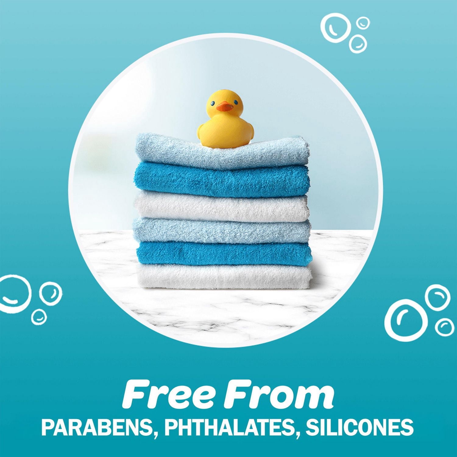 Nettoyant pour les cheveux et le corps et bain moussant tout-en-un Dial Kids, parfum de melon, 709 ml, hypoallergène, sans larmes, testé par des dermatologues, sans silicones, parabènes ni phtalates