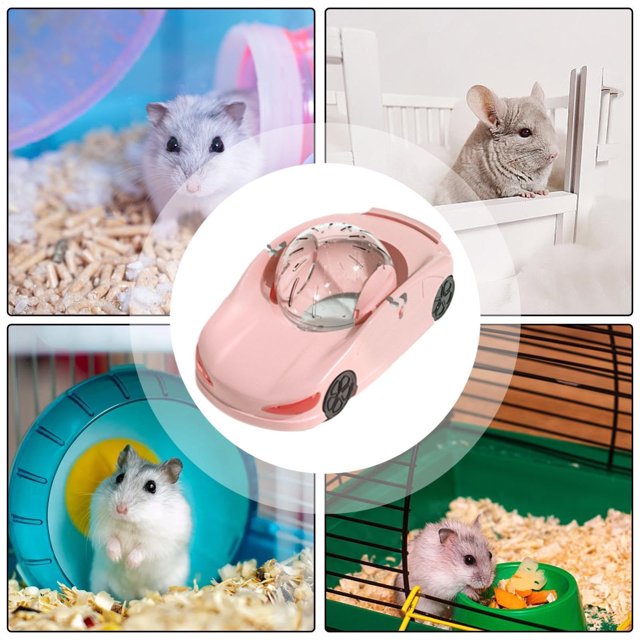 UsRHHA Multifunctional Hamster Racing ToysExercise Wheel, Tunnel Rest Area for Small Pets like Gerbils Dwarf Rabbits, Small Animal Activity Playground for Enrichment