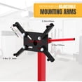 thumbnail image 3 of BeesClover Heavy Duty Engine Stand for Auto Repair – Rotating Motor Hoist Dolly with Folding Steel Frame, 4 Adjustable Arms, 3 of 7