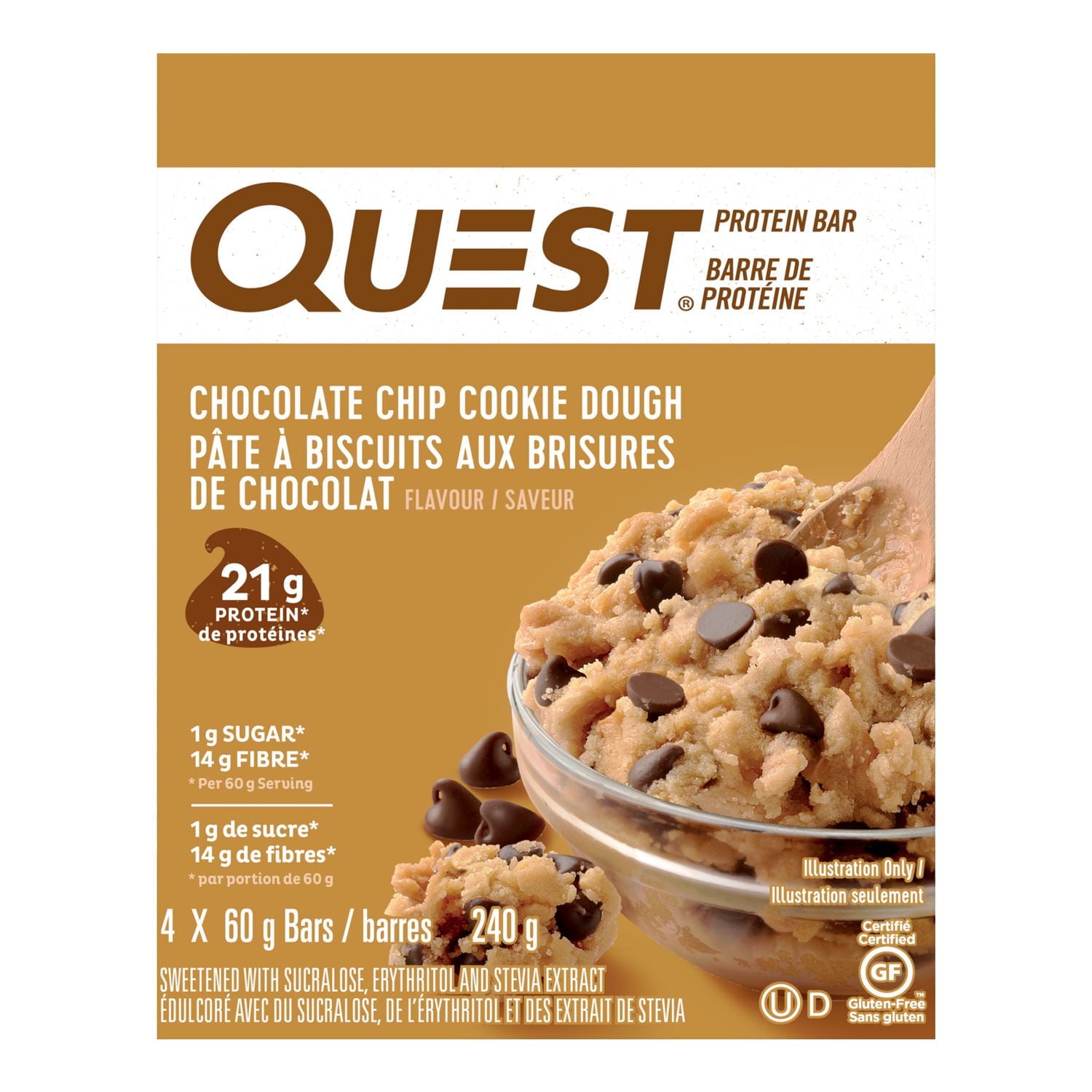 Quest Chocolate Chip Cookie Dough
