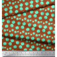 thumbnail image 3 of Soimoi Silk Fabric Dots Small Printed Fabric 1 Yard 42 Inch Wide, 3 of 3
