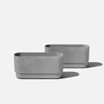 thumbnail image 2 of Veradek Demi Series 30" Long Plastic-Stone Planter - Gray 2 Pack, 2 of 10