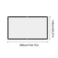 thumbnail image 2 of 60/72/84/100/120/150inch Portable Foldable Wall Projector HD Screen 16, 2 of 2