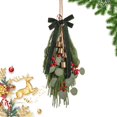 thumbnail image 2 of Ongmies Christmas Teardrop Swag, Christmas Decoration – Simulation Christmas Tree Needle Wall Hanging, Front Door & Window Pendant For Home Décor, Winter Swag For Front Door, 2 of 9