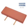thumbnail image 1 of Milaget Rallonge de Longueur de Table de Massage Housse en PU Fixation Pratique Rallonge Coussin Rouge Brun, 1 of 9