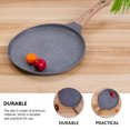 thumbnail image 3 of UPGRATOR 1Pack Non Stick Pancake Pan Aluminum Cooking Brown, 3 of 4
