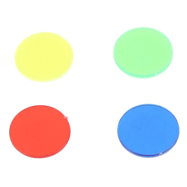 Disque de Jeu, 100 Pcs Disque de Comptage de Jeu de Société Rond Diamètre 0.6 Po pour École