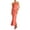 Orange, variant on Holiday Saving! HVOBTTY Women's Sleeveless Party Dress, Women's Temperament Satin Hollow Backless Tube Dress Green, L