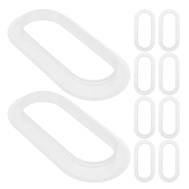 WORGEOUS 10 Pcs Grandes Boîtes de Déménagement avec Poignées et Boucle pour Carton